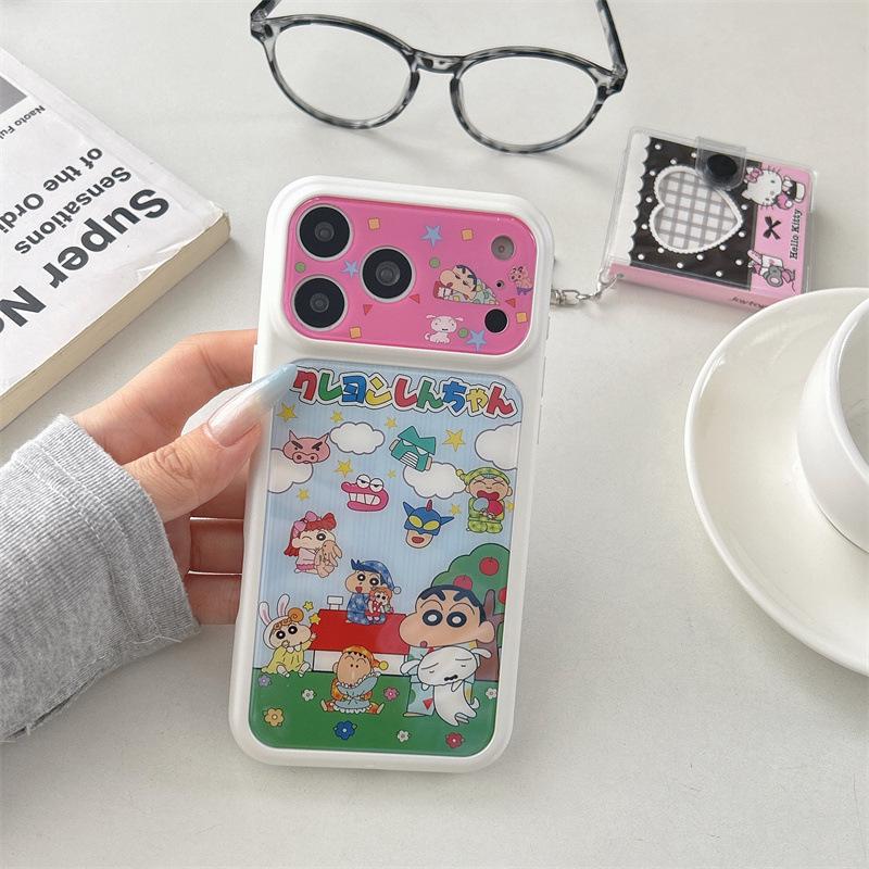 

Chibi Maruko-chan & Shin-chan iPhone 17/16 Pro Max & 15 Pro Case for Women iPhone 16 Pro