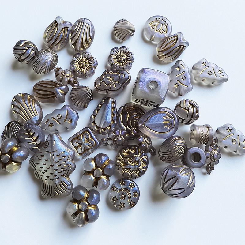 DIY Mixed Color Acrylic Beads for Jewelry Making