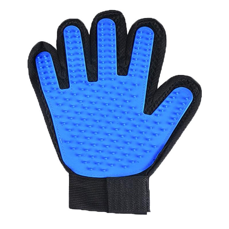 Pet Hair Removal Gloves: 5-Finger Brush for Cats and Dogs