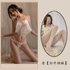 Sexy sexy pure desire belly pocket hot open crotch lace pajamas free passion temptation suit
