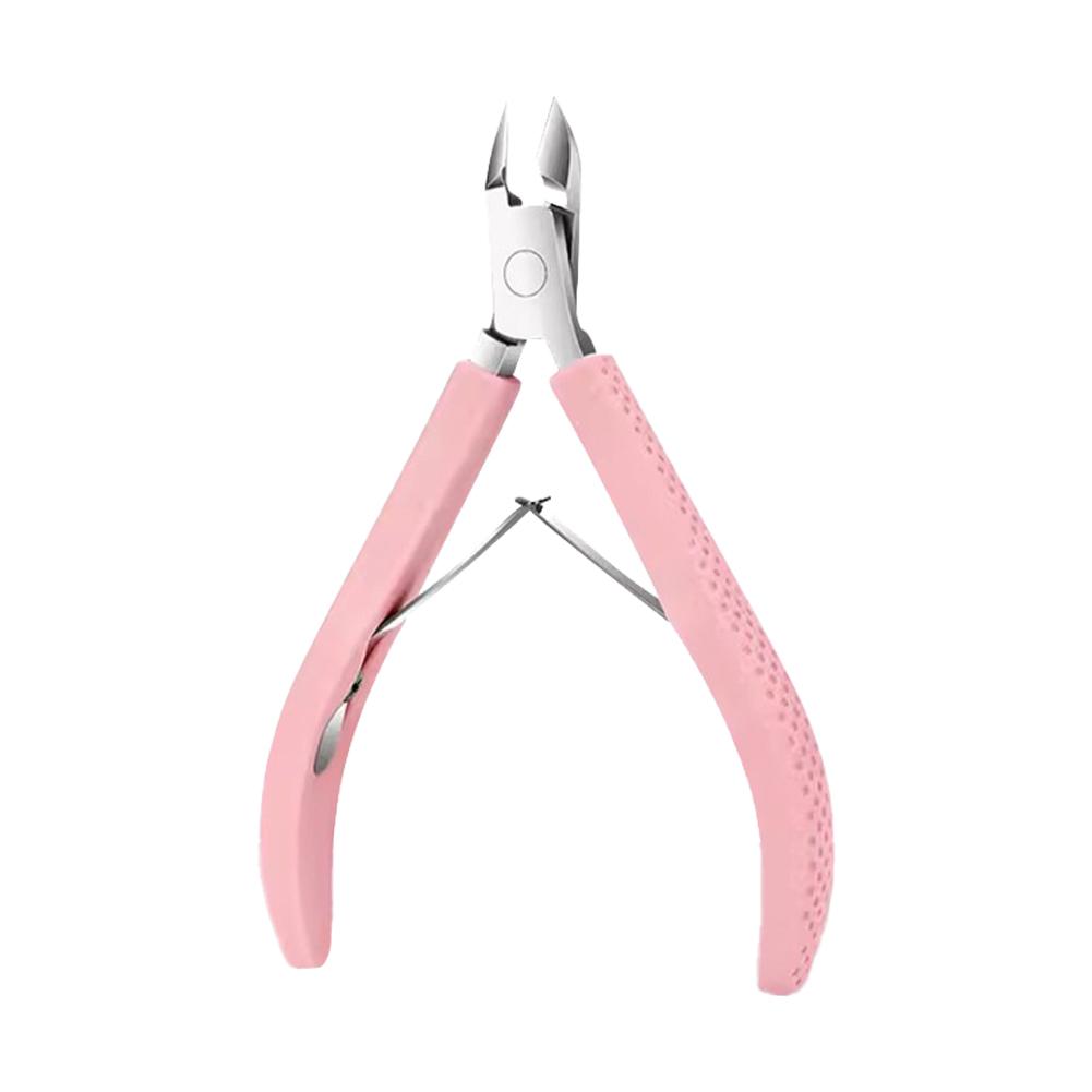 Stainless Steel Diagonal Nail Clipper Dead Skin Remover Pedicure Nail Cutters Tool