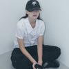 Oart Signature Typo Stitch Cap [BLACK]