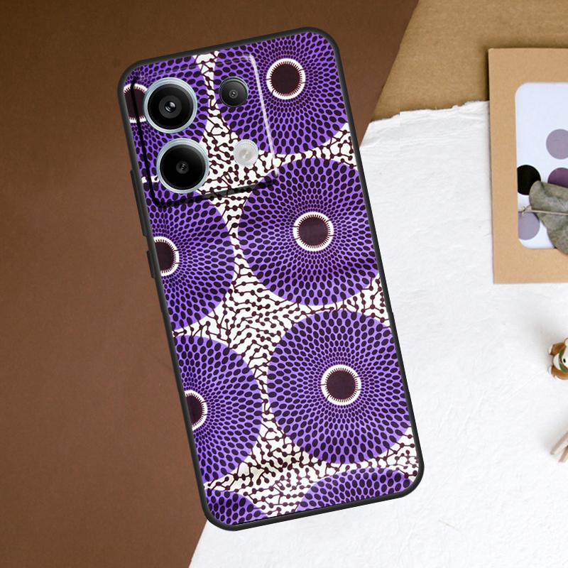 African Style Fabric Print Case For Xiaomi Redmi Note 13 Pro Plus Note 12 11 9 10 11S 10S 12S Redmi 13C 10C 12C Cover