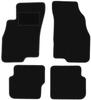 Black Velour Floor Mats For: Fiat Punto EVO Hatchback (2998-2012)