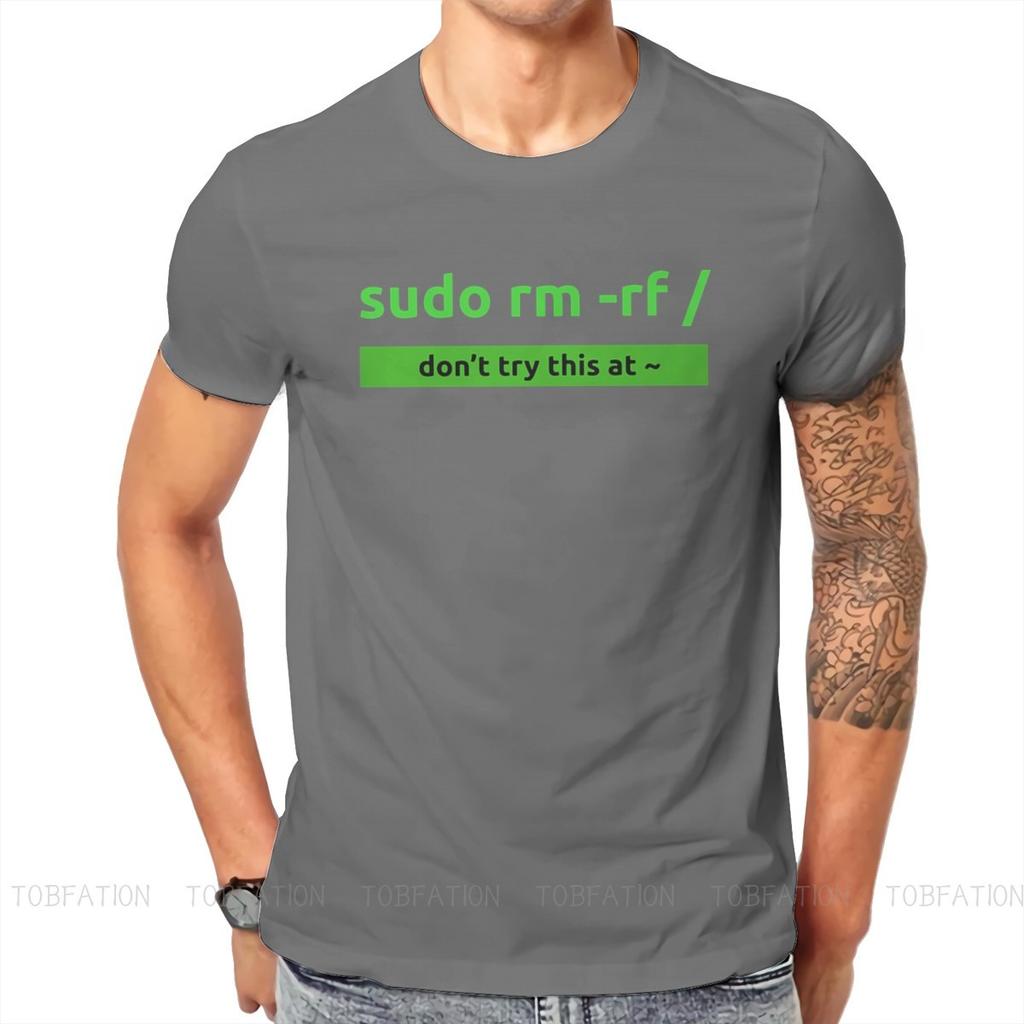 Summer Men's Programming Instruction Letter Printed Round Neck T-shirt Pure Cotton Casual Outdoor Soft Short Sleeved
