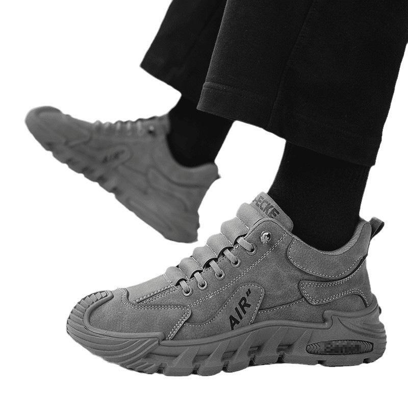Men's 2025 Fashion Casual Thick-Soled Sports Shoes - Versatile and Comfortable Dad Sneakers
