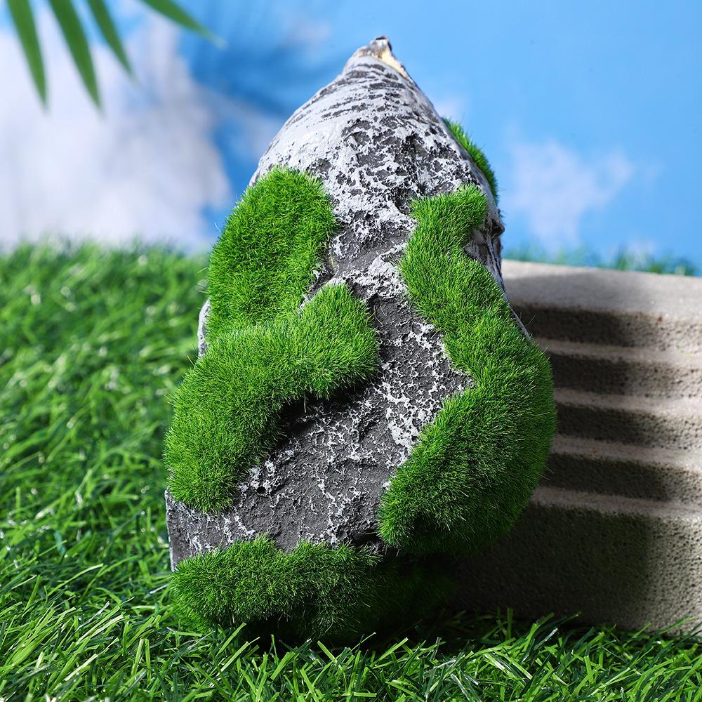 Floating Moss Stone Ornaments for Aquariums – Resin Fish Tank Decor