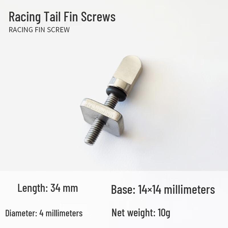 Stainless Steel Racing Fin Screws for Inflatable Surfboards