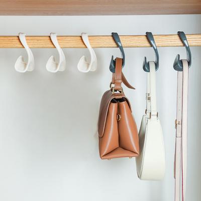 5 pezzi appendiabiti multifunzionale appendiabiti a forma di arco sciarpa cappello cintura organizer supporto per guardaroba di casa