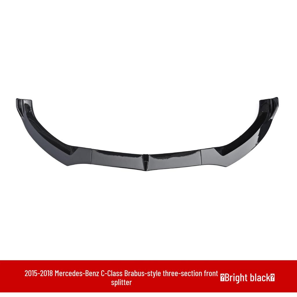 Deflector de Labio Delantero y Spoiler Trasero para Mercedes-Benz Clase C W205 C260 C200 2015-2018