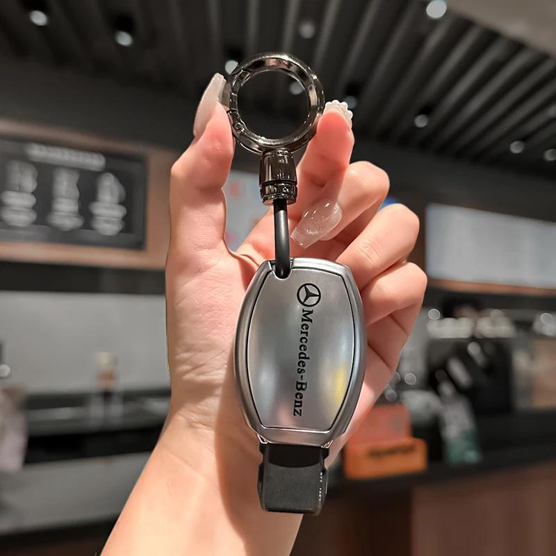 EBS4 Hot 2025 Car Remote Key Case Cover Shell Fob Auto Styling Accessories For Mercedes Benz A B C S Class AMG GLA CLA GLC W176 W221