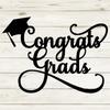 Congrats Grads Die Cut For Scrapbooking Card Making Photo Album Decorative Embossing Paper Die Carbon Steel Cutting Die