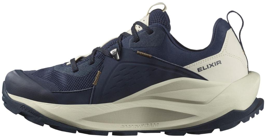 Обувь для треккинга Salomon Elixir GTX Hiking Shoes blue nights/almond milk/gothic olive