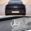 81mm ABS Car Rear Badge Sticker 3pins Snap Trunk Emblem Decal For Mercedes Benz C-class C450 C43 AMG W205 2016-2021 A2058174500