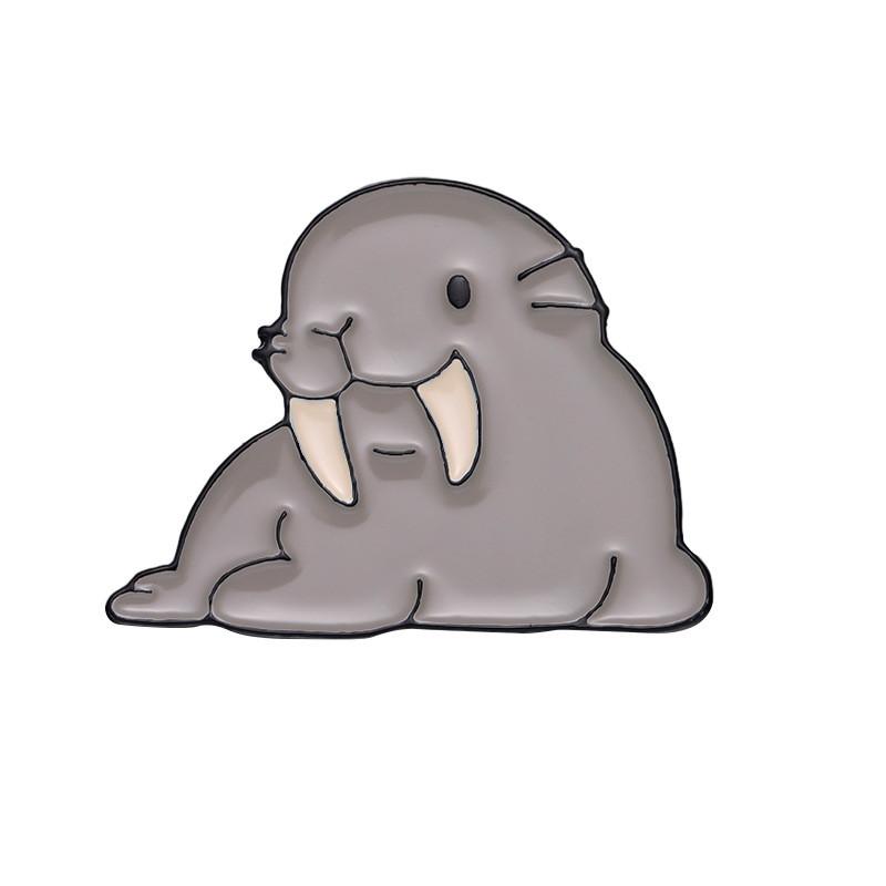 

Забавная брошь «Животный океан» с милыми дизайнами медузы, кита, дельфина, морского конька и тюленя для всех XZ8695