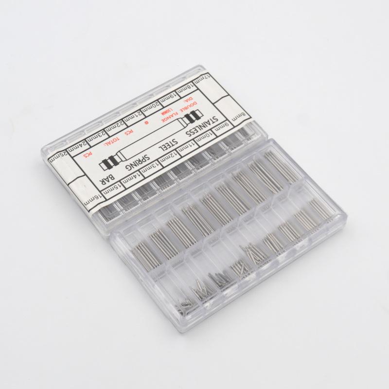 Boxed 360-Piece Stainless Steel Seamless Watch Spring Bar Lugs and Pins Set