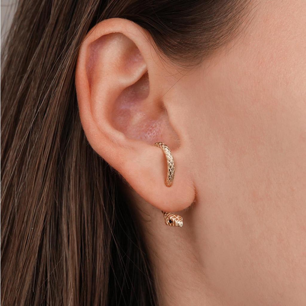 Fashionable Snake-shaped Earrings, Interesting Animals, Women's Exquisite Earrings And Earrings