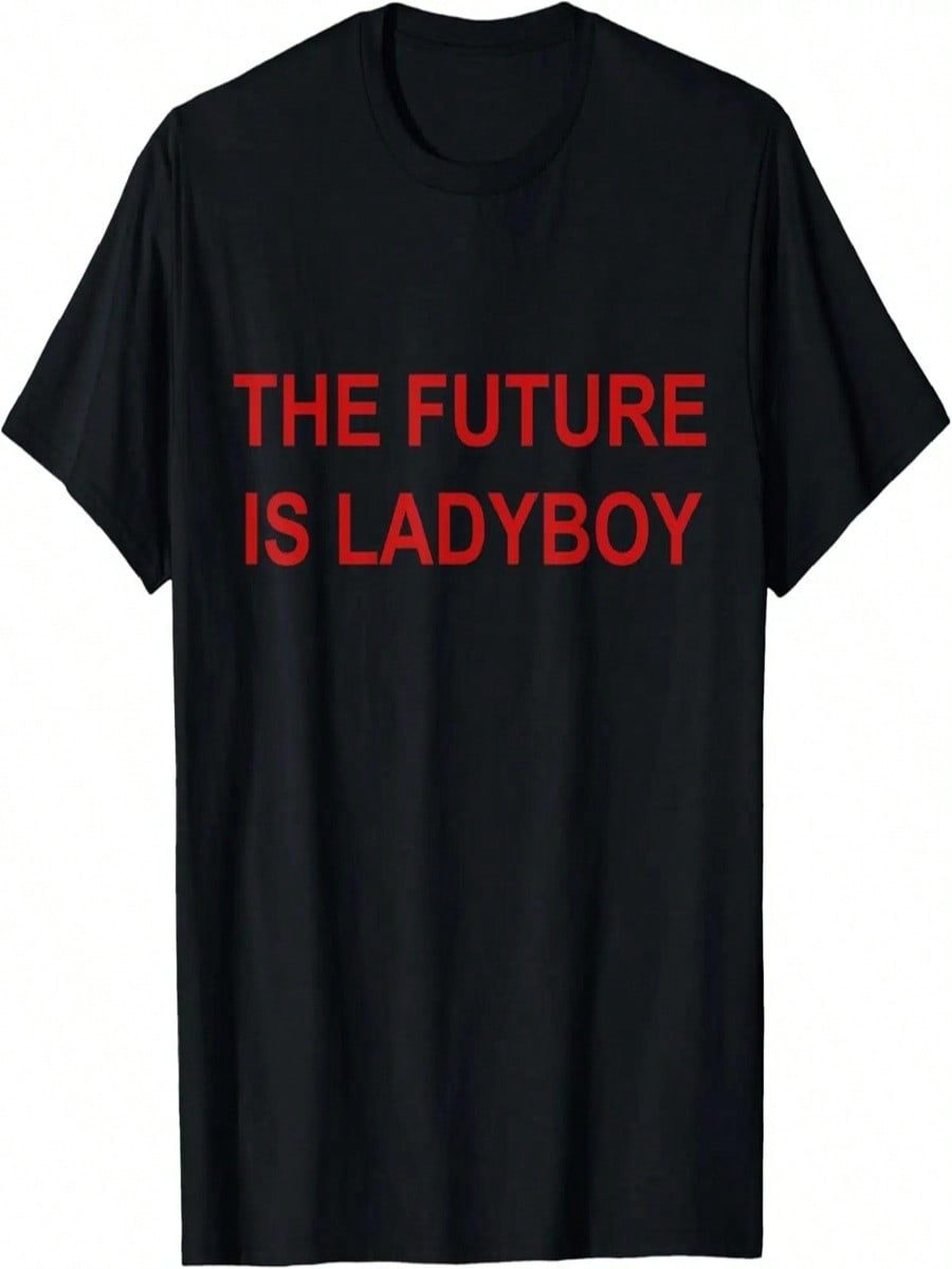 The Future Is Ladyboy T-Shirt S разноцветный