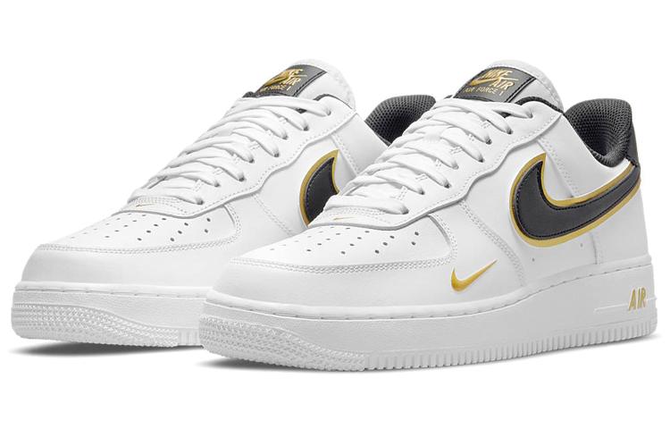 Nike Air Force 1 '07 LV8 'Metallic Swoosh Pack Bianco Oro Metallico' DA8481-100