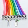 1Pc 24cm Foam Cannon Soft Straw Pipette With Stainless Steel Gravity Ball Filter Colorful Silicone Rubber