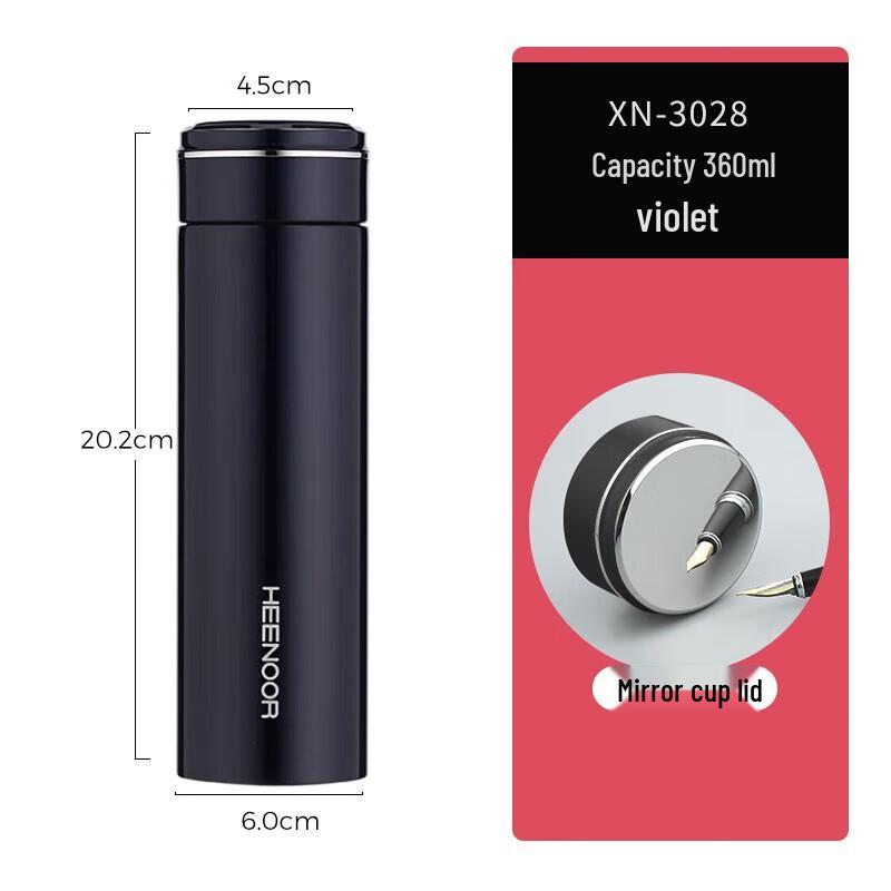 Heenoor Vacuum Insulated Portable Water Bottle