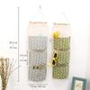 1pc 3Pockets Tree Branch Style Hanging Storage Bag Wall Mounted Sundries Organizer Large-capacity Behind Door Hanging Bag