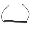 CB Radio Microphone Extension Cable, 4-Pin Extension Cord for CB4 Uniden and Cobra, Male To Female Extension Cord, XLR Cable for Microphone