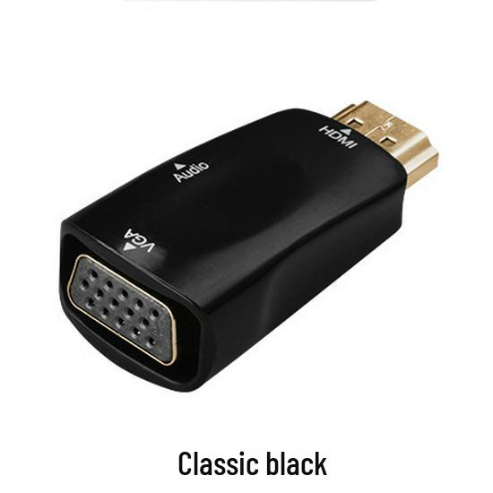 HDMI to VGA High-Definition Video Converter with Audio Adapter 1080P