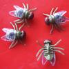 50pc Halloween Plastic Flys Joking Toys Decoration