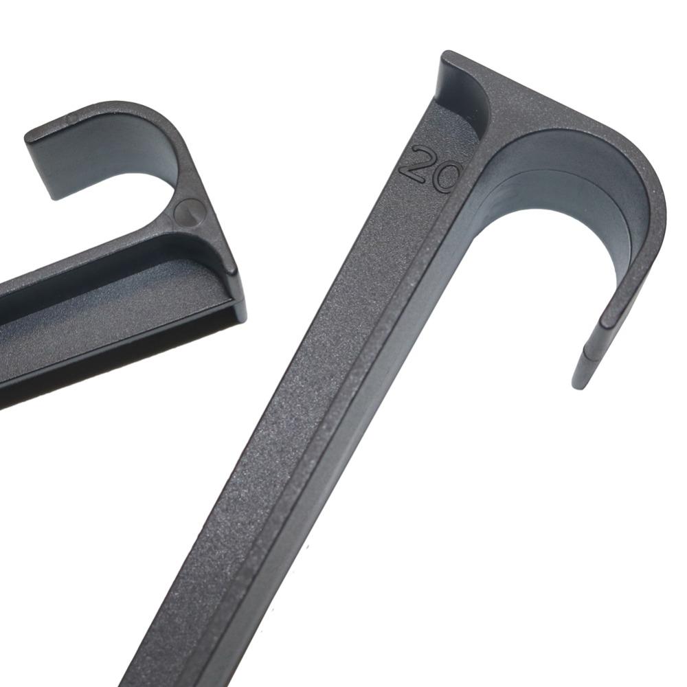 10Pcs Garden Irrigation Hose Anchors DN16 DN20 Tube Fixed Stake Tubing Holder Pipe Support Bracket Holders Fixed Drip Irrigation