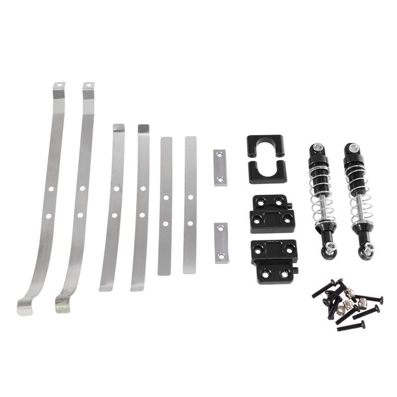 Rear Axle Fixed Component Shock Absorber Spring Plate for MN82 LC79 Metal Upgrade Parts Kit RC Car OP Accessories Truck Buggy