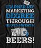 Unisex-T-Shirt mit lustigem Marketing-Abschlussmotiv – Geschenkidee für Marketing-Absolventen
