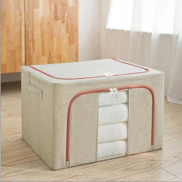 Foldable Toy Oxford Cloth Steel Box Clothes Storage Storage Box