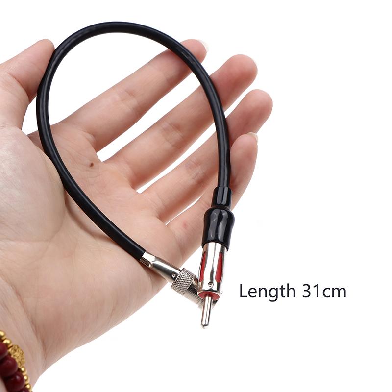 Iso To Din Cable For Fm Am Antenna Audio Converter Car Stereo Head For Dab Car Radio Exterior Part Car Radio Antenna Adapter