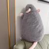 Bambola Mouse Creativa 30/45/90cm Peluche Cartone Animato Ramo Fiorito Bambola Ratto Morbida Figura Animale Sovradimensionata Regalo per Bambini Compleanno