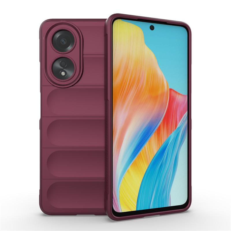 For OPPO A58 Case Cover OPPO A58 Capa Shockproof Multicolor Phone Back Bumper Armor Colour Soft TPU For Fundas OPPO A 58 A58 4G