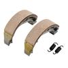 Brake Shoes Water Grooved For Honda CT70 Trail CT90 SL70 SL90 XR75 QA50 Z50 CL100 CL125 CA200 CB100 CB125 S65 S90 ST90 SL70 SL90