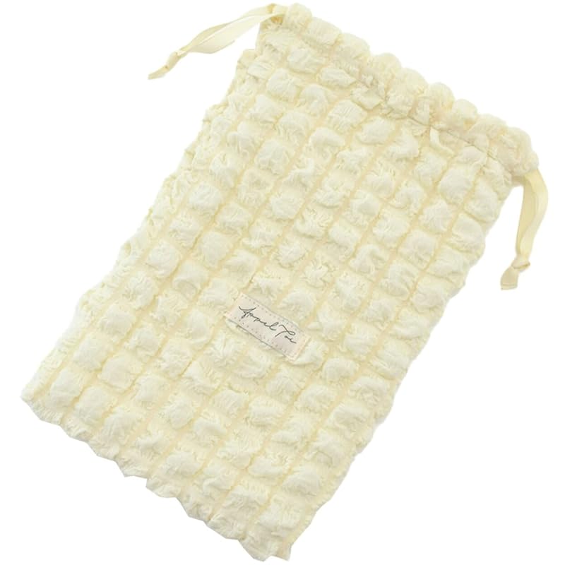 

[AppelToi] ivory pouch mini pouch penlight case penlight pouch pen light Penlight holder multi pouch cosmetic pouch case storage carry Popcorn waffle