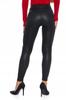 Women's High Waist Imitation Leather Leggings, Fashionable, Stylish, MORAJ XL Black