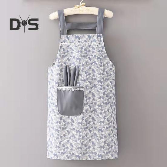 Comfortable To Wear Women Apron Non-pilling Durable Household Baking Apron