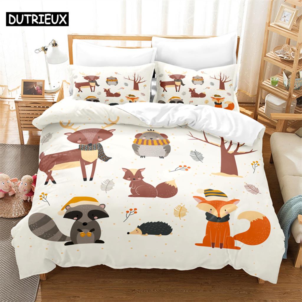 Children's Cartoon Bedding Set Duvet Cover Set 3d Bedding Digital Printing Bed Linen Queen Size Bedding Set Fashion Design