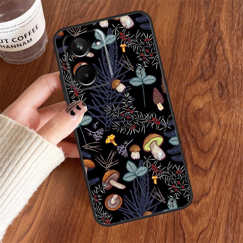 Mushroom Forest For Realme GT7 Pro GT6 15 10 11 12 13 14 Pro Plus C75 C65 C55 C63 C61 C53 C67 C35 C71 Case