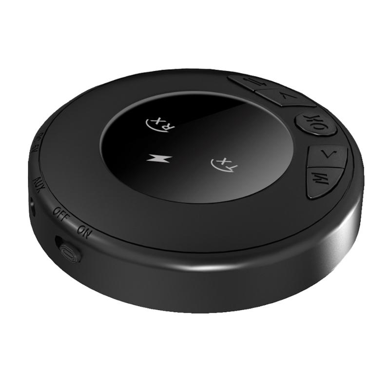 Wireless -compatible5.0 Transmitter Receiver with 250mAh Battery Capacity USB Charging Port AUX Port
