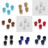 Set of 100 Assorted Color Craft Beads 10mm Disco Ball Clay Bead Jewelry Supplies