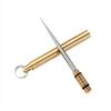 Cigar Puncher Brass Portable Titanium Alloy Toothpick Combination All-in-one Toothpick Tube Portable Simple Fruit Signatures