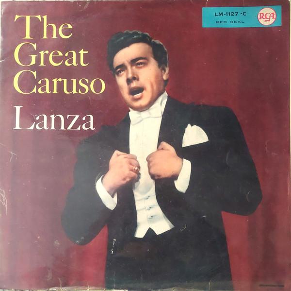 

LP Record MARIO LANZA The Great Caruso LM1127C RCA Victor Red Germany Classical Used