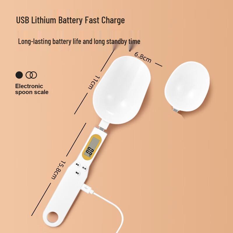 YEANTEEN 500g/0.1g Handheld Electronic Spoon Scale