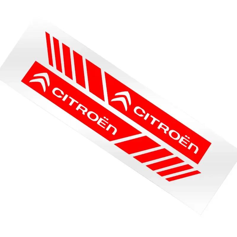 

Car Rearview Mirror Side Decal Stripe Sticker Vehicle Body For Citroen C1 C3 C4 C5 C6 C8 C4L DS3 DS4 DS5LS DS6 Berlingo PICASSO червоний