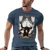 Unisexs Plain White Cotton The Magician Tarot Figure Graphic Tee