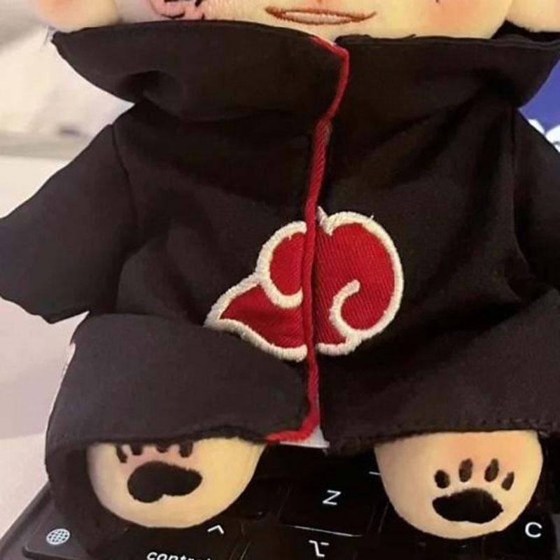 Kawaii Naruto Plush Doll 20cm Creative Hidan Cartoon Fluffy Stuffed Toys Clothes Changeable Anime Accessories Girls Perfect Gift
